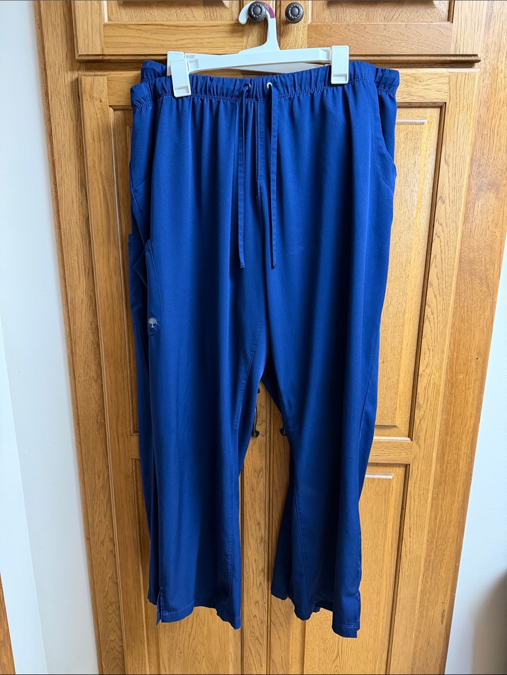 Lot of 2 Pairs Healing Hands HH Works Scrub Pants Size 2XL Navy Blue Cargo